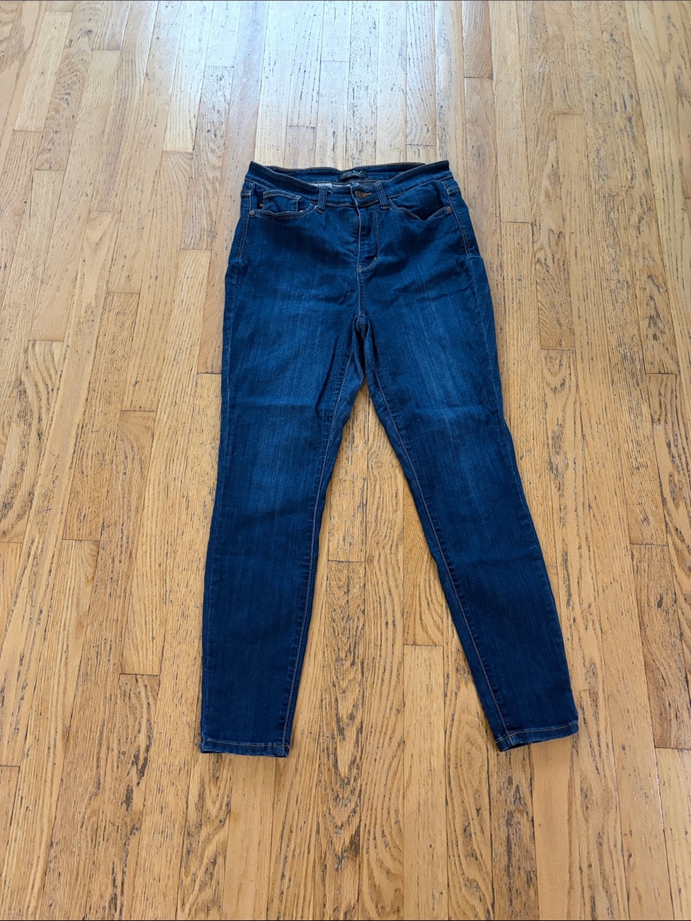 Judy Blue Women's Skinny Jeans in Deep Indigo